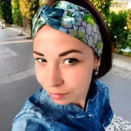 Diseñador Silk Turban elástico Diadario de las marcas Italia Girls Girls Rainbow Colorido Bandas de cabello Bufff Accesorios Regalos G