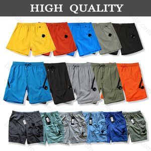 Heren shorts Designer CP Short Single Lens Pocket Classic Color Baggy strandbroek Jogging Casual Quick Drying Heatpants