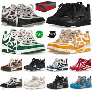 Skate Sneakers Designer Casual chaussures hommes femmes chaussures de mode Mesh Abloh Sneaker Platform Virgil Maxi Lace-up Runner Trainer Chaussures chaussures de plein air Taille 36-45