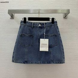 Designer rok Damesjurk merk shorts rokken mode-logo Zomer vrouw denim stof korte jurken dames vakantie reizen jeans 29 maart