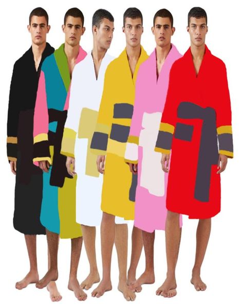 Designer Sleeprobe Femme Man Unisexe Sleep Robe 100 Coton High Quality 6 Colors Sells Ship Out by DHL UPS FedEx KLW17399449796