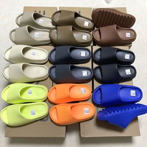 Designer glijbanen Onyx Bone Sandals Women Mens Beach Sliders Sand Slippers Azure Vlax Pure Root Core Shoes Maat 36-48