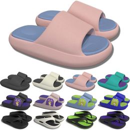 Livraison gratuite Designer Slides Sandal P1 Sliders Sliders pour hommes Femmes Sandales GAI Pantoufle Mules Hommes Femmes Pantoufles Formateurs Tongs Sandles Color7 XJ