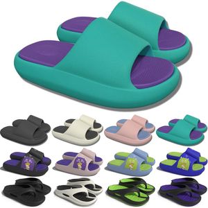 Livraison gratuite Designer Slides Sandal P1 Sliders Sliders pour hommes Femmes Sandales GAI Pantoufle Mules Hommes Femmes Pantoufles Formateurs Tongs Sandles Color16