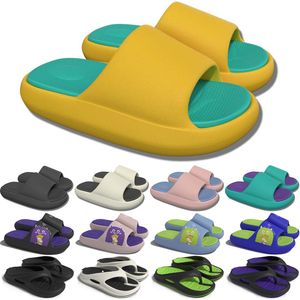 Livraison gratuite Designer Slides Sandal P1 Sliders Sliders pour hommes Femmes Sandales GAI Pantoufle Mules Hommes Femmes Pantoufles Formateurs Tongs Sandles Color13