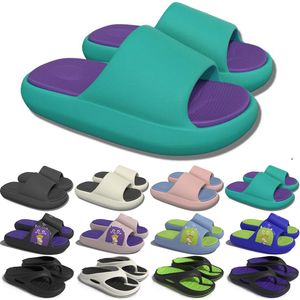 Gratis verzending Designer GLIDES SANDAL SLIPPER SLIDERS VOOR MANNEN VROUWEN SANDALS GAI MULES MEN MEN Women Slippers Trainers Sandles Color11