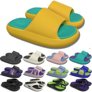Livraison gratuite Designer glissa les curseurs de sandales pour hommes pour hommes sandales gai mules hommes femmes pantoufles entraîneurs sandles color10
