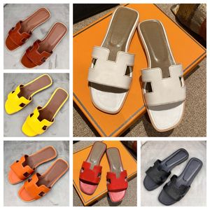 Diapositivas de diseñador, sandalias, zapatillas, sandalias planas clásicas, zapatos de moda, azul, negro, lujo, chanclas de cuero para dama, hombres, cuero floral, zapatilla de playa de goma, diseño