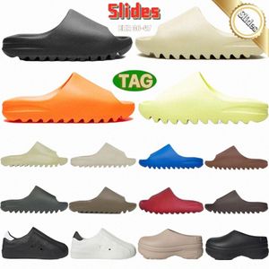 Designer glissa les pantoufles en mousse de mousse hommes femme curseur mousse coureur désert ararat slides chaussures e7d9 #