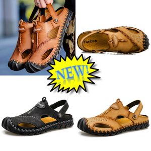Designer Slides Women Man Luxury Slippers Sandalen merk Sandals Leer Flip Flip Flats Slide Casual Shoes EUR 38-48