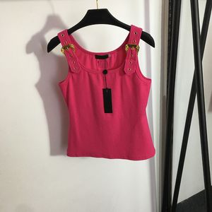 Designer Sling Gilet Chemises Femmes Chemise Sans Manches 3 Coton T-shirt Hauts D'été Respirant Dames Chemise Conception Tee Camis