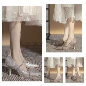 Designer Slingbacks Sandaal Ballet Flats schoenen Ballerina's Sandalen Dames feest trouwjurk schoen schoen dikke hakken slipper pumps Loafers