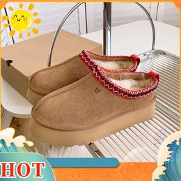 Designer Slipper For Women Australia Tazz Tasman Slippers Classic Ultra Mini Platform Boots Australian Winter Suede Snow Boot Boot Dames Fashion Unkle Booties