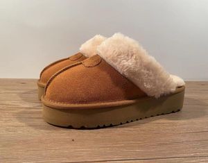 Designer Slippers Australia Boots Boots Fashion Booties Femme Chaussures Sneakers chauds Suede Shearling Platform Slipper Ankle Boes Snows Sandales d'hiver châtaignes HT
