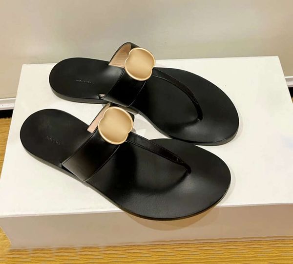 Zapatillas de diseñador Doble Flip Flop Mujer Diapositivas Sandalias más nuevas Hombres Mujeres Zapatos Verano Playa Interior Exterior Diapositiva Plana Clásica Diapositiva Sandalia Zapatillas Sandalias 54