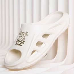Envío gratis zapatillas de diseñador para hombres sandalias diapositivas negro blanco gris verano playa zapatilla interior -22 GAI tamaño 40-45 a111