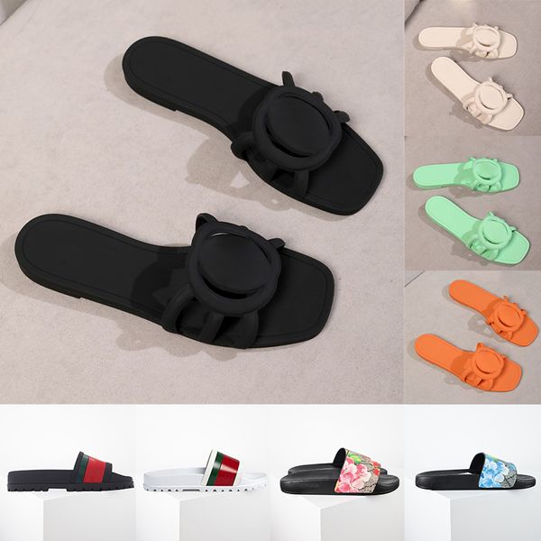 Designer Slippers for Men Women Women Berlocking Sandals Tivas Tissu de tissu LETTRES FEMME FEMME SUMME CHAPEUR