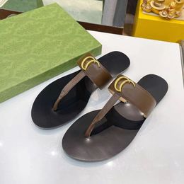 designer slippers G string flip flop merk vrouwen slides nieuwste sandalen strand indoor outdoor slide platte slassic somen schoenen zomer dames slide sandaal 6-13.5