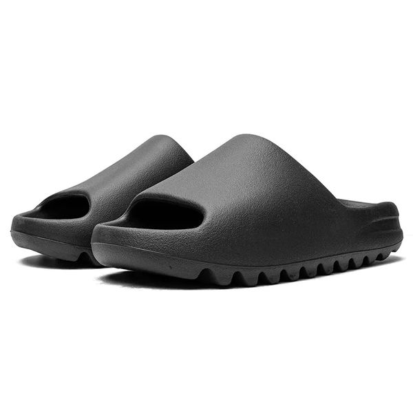 Pantoufles de créateurs hommes femmes diapositives os noir blanc désert sable terre marron minéral bleu lueur vert lune gris sandales de mode pour hommes chaussures de plein air d'été