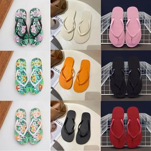 Designer Slippers Sandalen Mode Outdoor Platform Schoenen Klassieke Geknepen Strandschoenen Alfabet Print Slippers Zomer Platte Casual Schoenen GAI-6