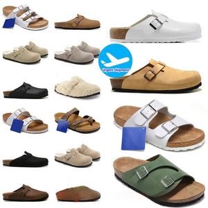 pantoufles de créateurs diapositives sandales sabots Birkinstock Bostons plage Sandbeach plate-forme chambre maison femmes hommes Berkinstock chaussures Berkin Stock Woma