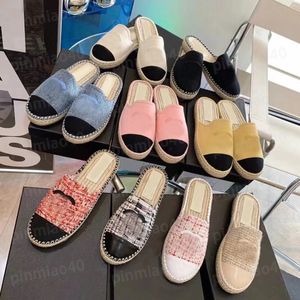 Designer Slippers Dames Kleding Schoenen Canvas Schoenen Loafers Dames Luxe Eend Tong Hoed Teen Leer Gewatteerd Pure Hand Genaaid Dames Platte Schoenen Luxe Slippers 35-42