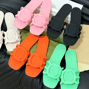 Designer Slippers Femme Sandales Jellies Famous Slides Sandale Sandform Sliders Flip Flip Flip Summer Beach Sandal Real Cuir Chaussures