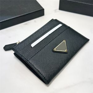 Monedero pequeño de diseñador Cartera de lujo para hombre Titular de la tarjeta de crédito Monederos cortos para mujer Cuero de vaca Moda Cremallera Carteras Monedero cuadrado