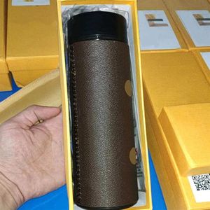 Designer Smart Coffee Tasses en acier inoxydable tasses Température Affichage des bouteilles d'isolation Mugs2022337a