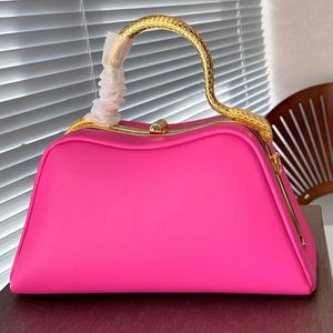 Bolso clásico de diseñador con cabeza de serpiente para mujer, carteras de un solo hombro, bolsos de cuero para mujer, bolsos cruzados con correa ajustable