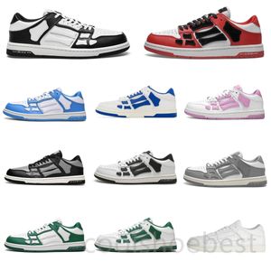 Diseñador Sneake Skel Top Blow Casual Shoes Runner Men Genuine Leather Sneaker Triple White Lime Black Green Green Orange Women Sports Trainers Sporters