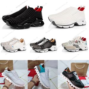 Zapatillas de deporte de diseñador para hombre y mujer, zapatos informales con tachuelas, zapatos de plataforma a la moda, zapatillas planas dentadas para caminar, tallas 35-47