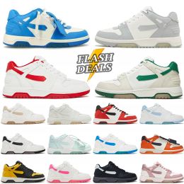 Designer Sneaker Offs Chaussures Casual Low Tops Blanc Vintage En Cuir En Détresse Pour La Marche DHgate Hommes Femmes Mocassins Baskets Plateforme Baskets