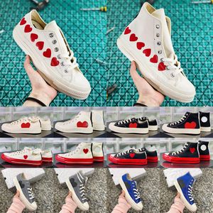 Designer sneakers jaren 1970 chucks lage canvas schoenen all star conversity schoenen hoge top sneaker dames heren casual schoenen klassiek zwart witte platte schoenen trainers C16