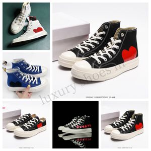 zapatos de diseñador botas zapatillas de deporte zapatos para hombre zapatos de lona plataforma con todo zapato con ojos corazón 1970 blanco negro clásico casual patineta zapatillas de deporte botas de plataforma de mujer