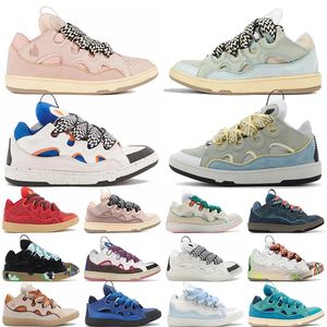 Designer sneakers Casual schoenen Geklede schoenen mesh geweven Veterschoenen stijl 90s buitengewone sneakers Curb Trainers Nappa kalfsleren plateauzool Rubberen plateauzolen