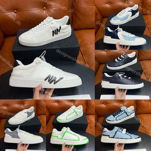 Designer Sneakers Court Schoenen Print Lederen Trainers Heren Schoen Kalfsleer Sneaker Vintage Suède Schoenen Mode Toenemende Platform Schoen Veters