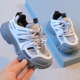 Designer Sneakers for Kids - Ademende jongens en meisjesschoenen, ideaal voor lente en herfst, jeugdcasual trainers, modieuze atletische sneaker voor peuters y6