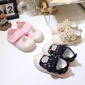 Chaussures en toile pour enfants Bébé garçons Girls Designer Enfant Bears Sneakers Traineurs décontractés