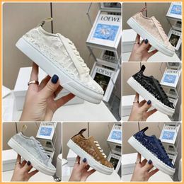 Zapatillas de deporte de diseñador Laurens, zapatos de lona para mujer, zapatillas bajas, zapatos informales para mujer, zapatillas de deporte transpirables de verano con plataforma