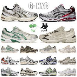 Sneakers de créateurs coureurs de runneurs chaussures de course marathon toile extérieure toile gel nyc tigrers vintage béton japonais sport gris hommes femmes