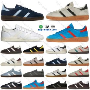 Designer Sneakers Spezial Handball Featured Shoes Yellow Scarlet Navy Blue Gum Aluminium Arctic Night Shade Bruine College Groen Witgrijze mannen en vrouwen Casual schoenen