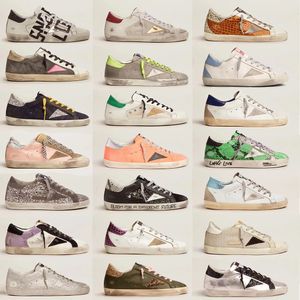 Designer sneakers superster doold vuile sportschoenen gouden mode heren dames Ball Star casual schoenen wit leer platte schoen Kwaliteit luxe Met doos 35-46