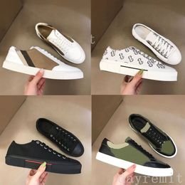 Designer Sneakers Vintage Checked Casual Shoes Classic Stripes Sneaker Men Women Grid Shoe Cotton Suede Trainers Print low-top canvas schoenen met doos