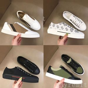 Designer Sneakers Vintage Checked Casual Chaussures Classic Stripes Sneaker Hommes Femmes Grille Chaussure Coton Daim Baskets Imprimer Low-top Toile Chaussures Avec Boîte