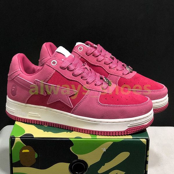 Baskets de créateurs Femmes Hommes Casual Chaussures Plate-forme Big A BATHING APE Camouflage STA MEDICOM TOY CAMO Sneaker KID Monkey Shape Bapstas Stars Chaussure A41