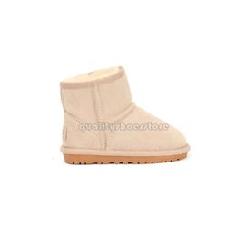 Designer Snow 3352 Laarzen Peuters Uggskid Mini Boot Australische Baby's Meisjes Jongens Warme Laars Leer Jeugdschoen Winterlaarzen Tasman Tazz Platform Winterschoenen 535