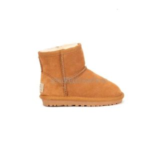 Designer Snow 3352 Bottes Tout-petits Uggskid Mini Boot Australiens Nourrissons Filles Garçons Botte Chaude En Cuir Jeunes Chaussures Bottines D'hiver Tasman Tazz Plateforme Chaussures D'hiver 305