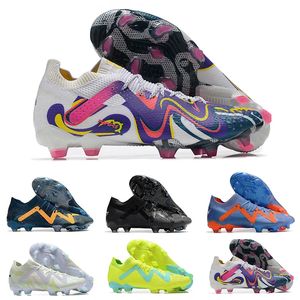 Designer voetbalschoenen FG Ag Cleats Supercharged Blue Eclipse Fast Geel Wit Ultra Orange Creativiteit Team Violet Astronaut voetballaarzen Trainers