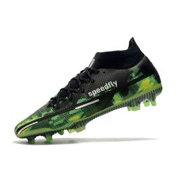 Chaussures de football design FG Crampons Bottes de football pour hommes 39-45